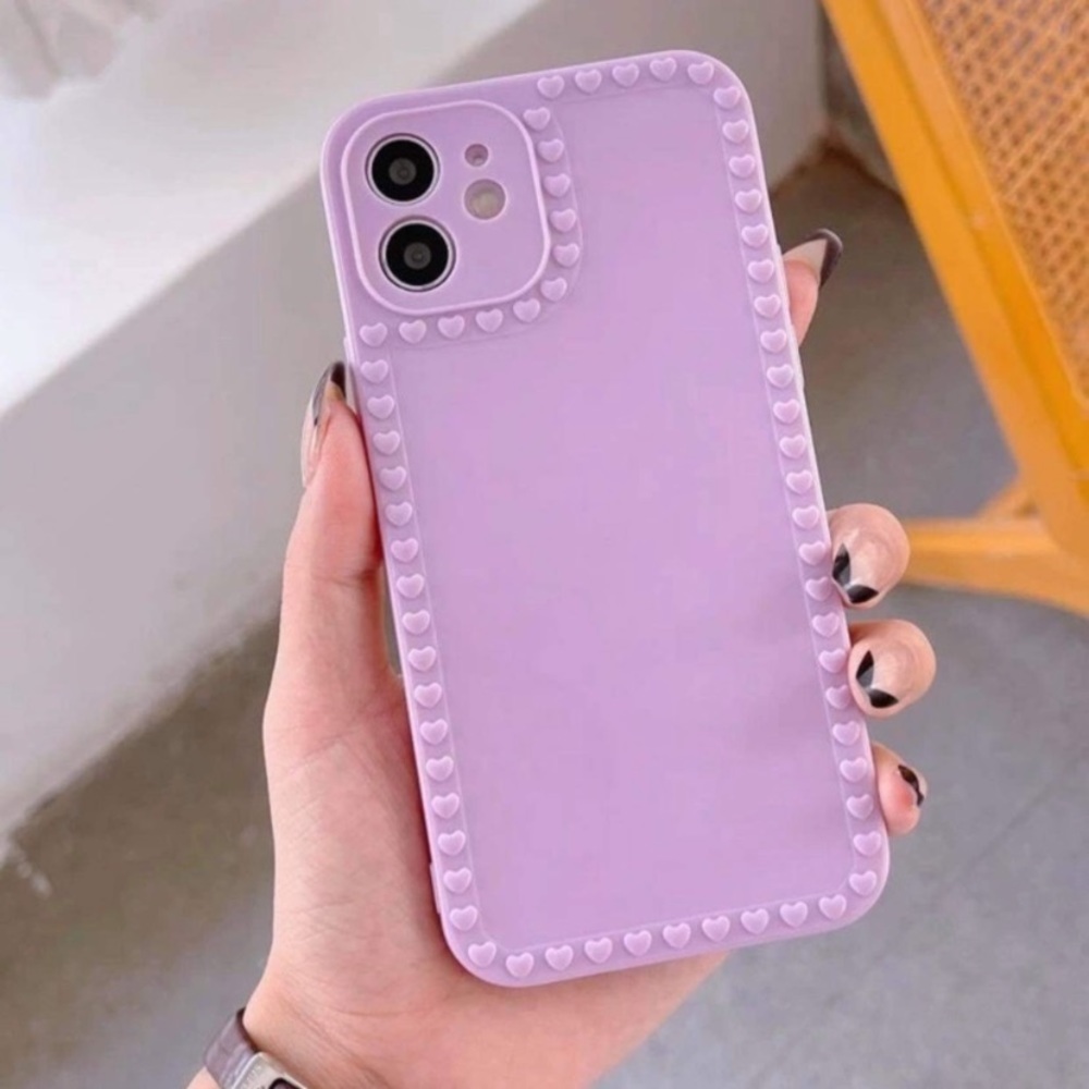 Heart frame iPhone XR case